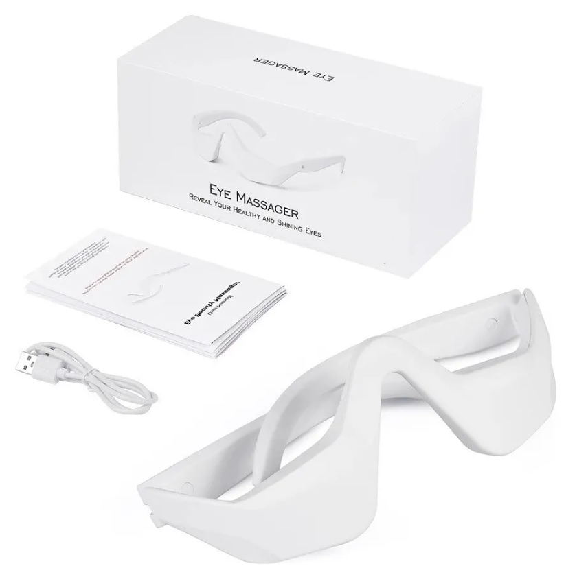 Gafas Antiarrugas 3D con Fototerapia LED y Masaje Ocular